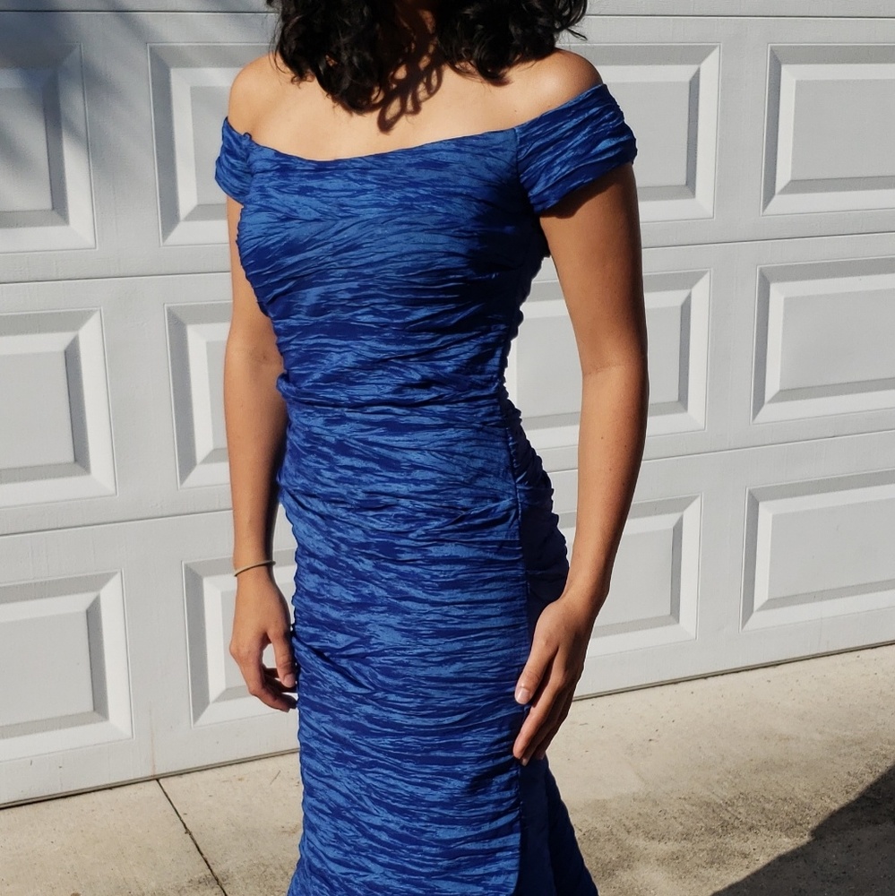 Beautiful blue mermaid dress
